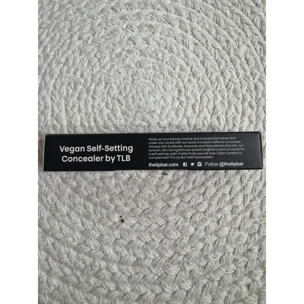 The Lip Bar Quick Conceal Concealer Honey 2:00 Brightening Vegan Makeup